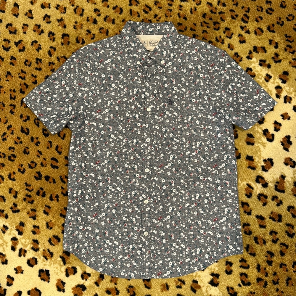 Original Penguin short sleeve button up
